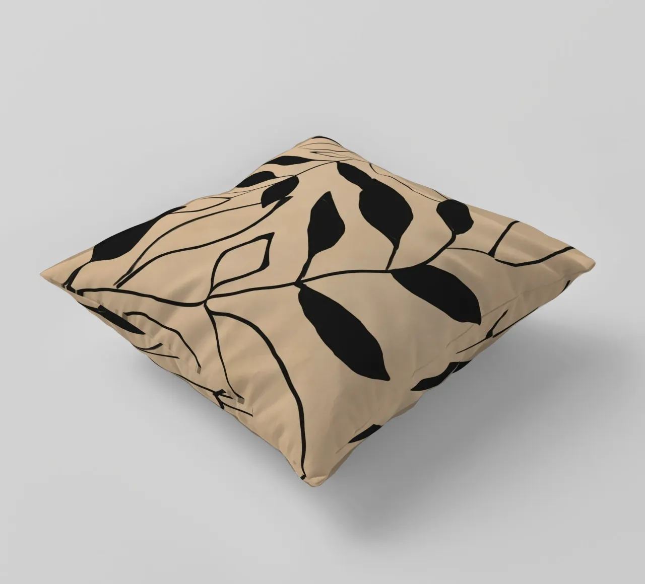 Linee botaniche cuscino da LeaDArt