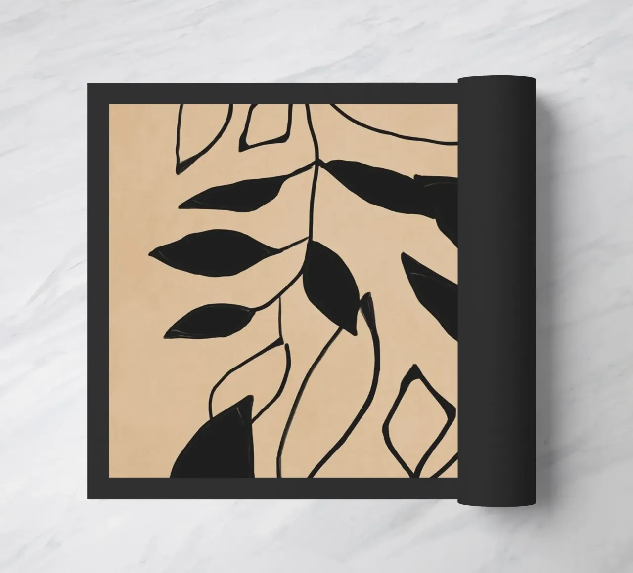 Linee botaniche zerbino da LeaDArt