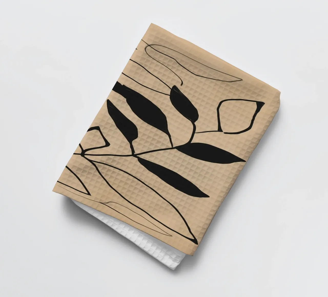 Linee botaniche canovaccio da cucina da LeaDArt