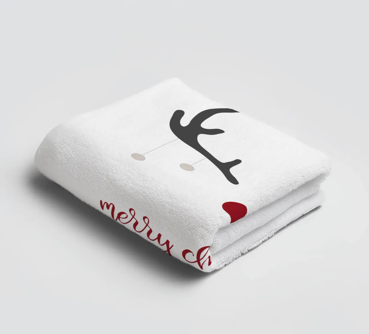 Rudolph asciugamano da bagno da Kartenliebe