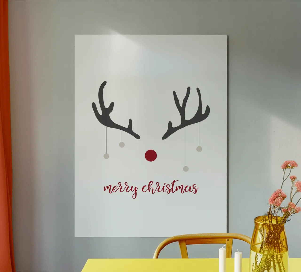 Rudolph alluminio dibond da Kartenliebe