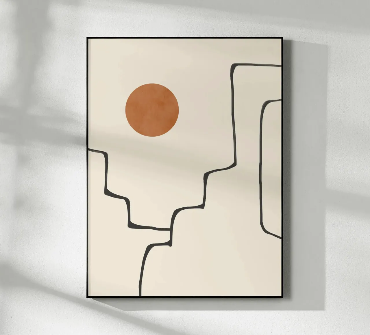 Orizzonte astratto plexiglass da LeaDArt
