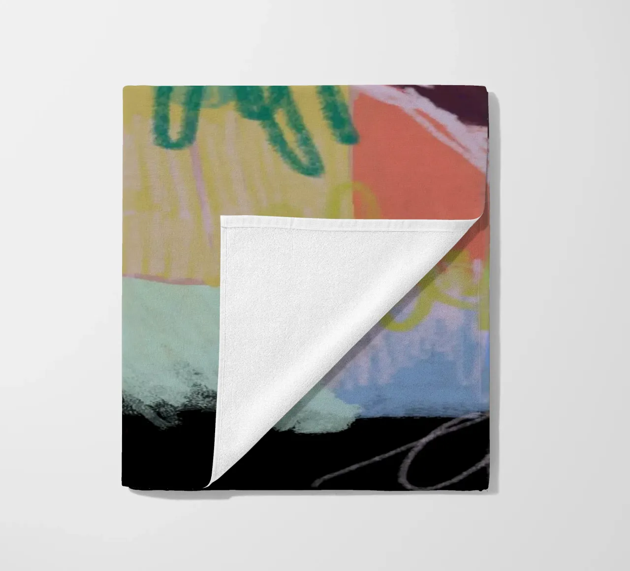 Monday morning beach towel by Silvaya