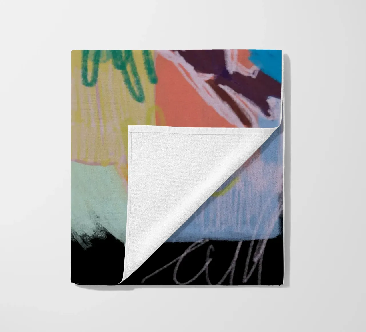 Monday morning beach towel by Silvaya