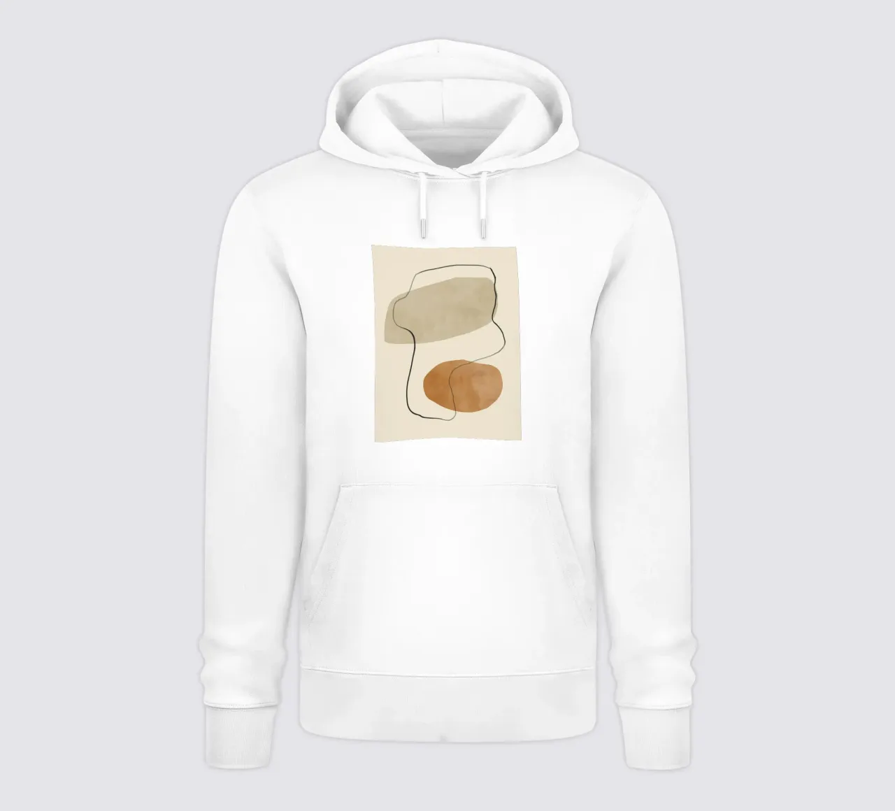 Flusso di pietra felpa con cappuccio da LeaDArt