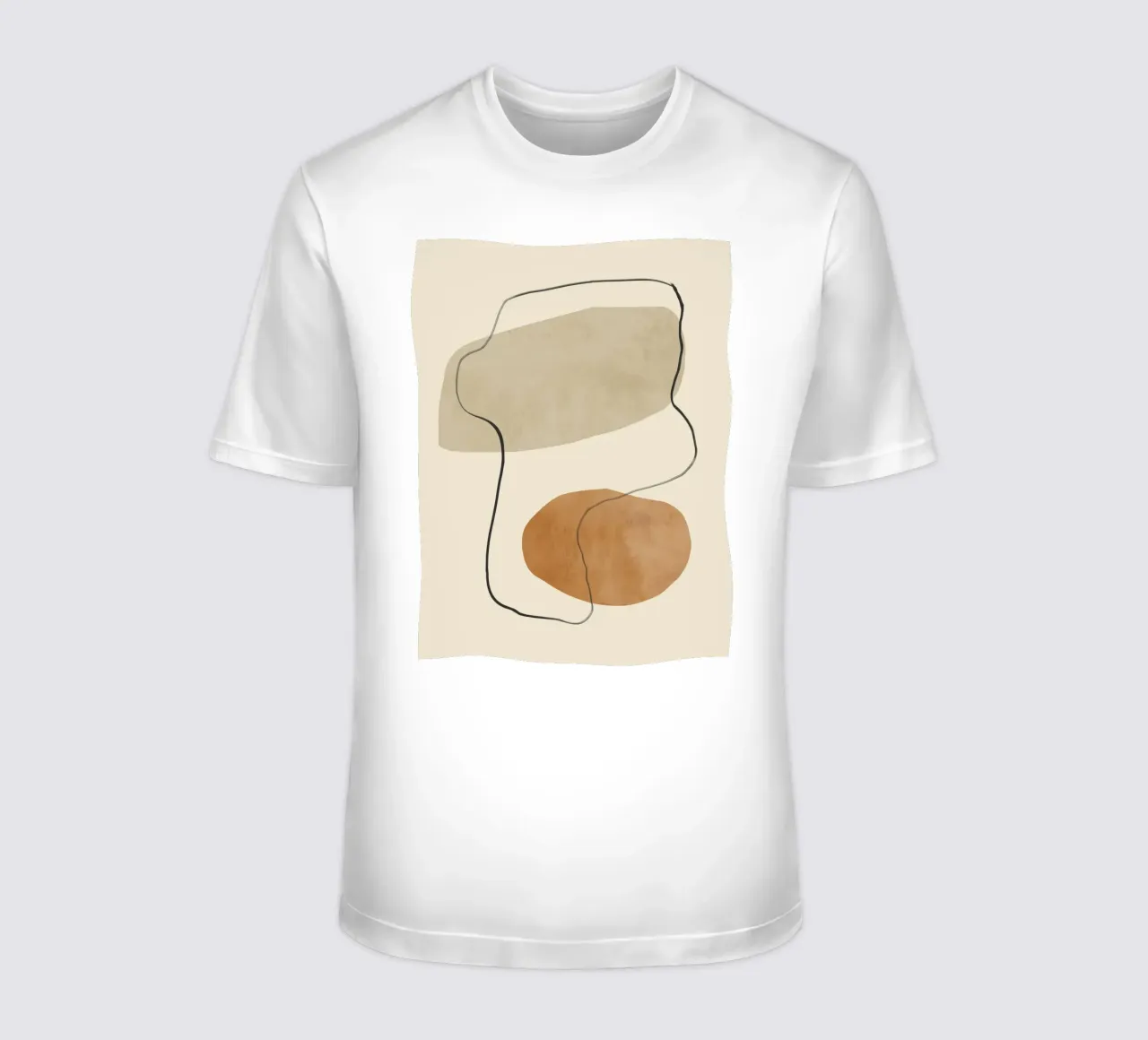 Flusso di pietra t-shirt da LeaDArt