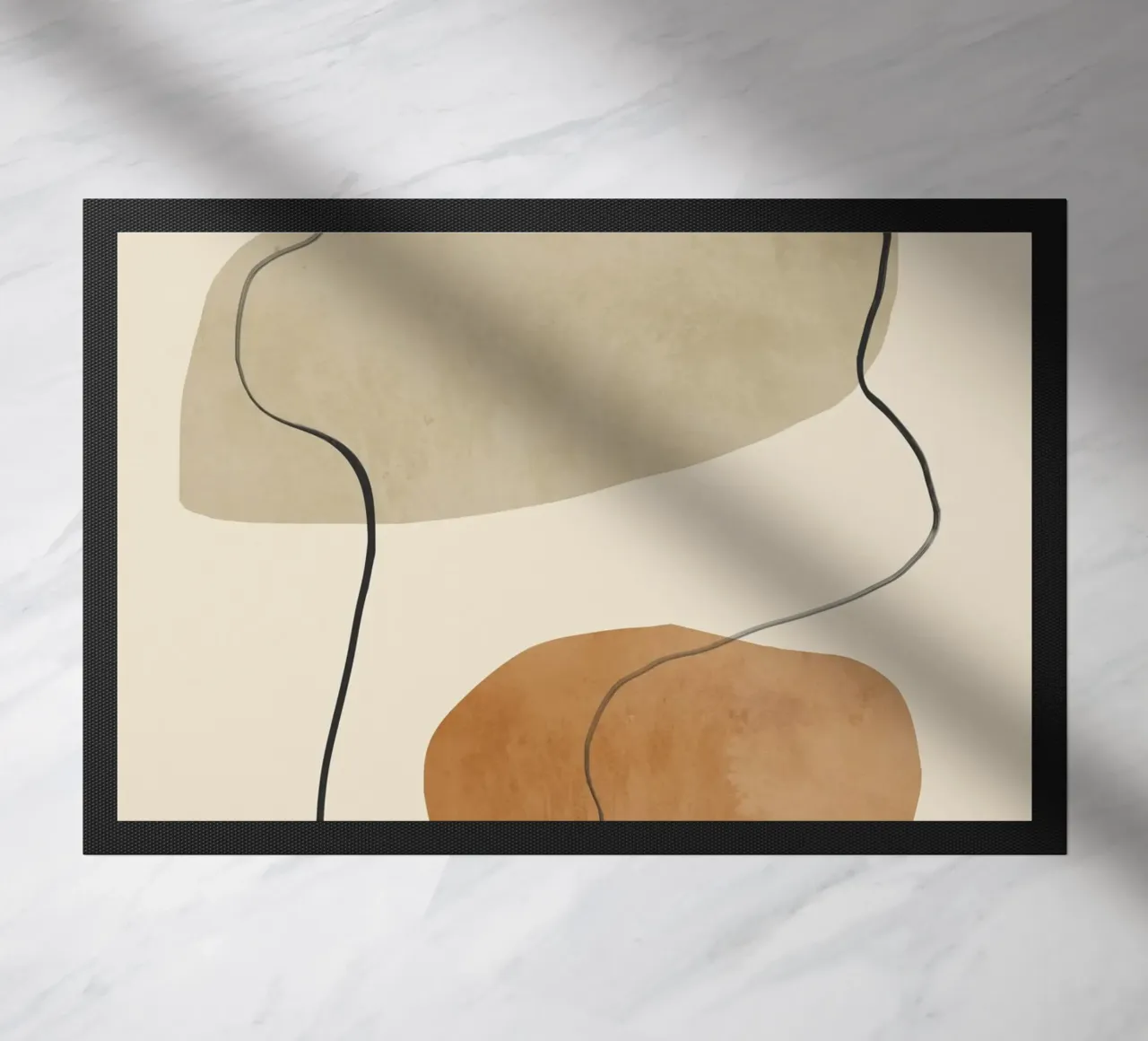 Stone Flow doormat by LeaDArt