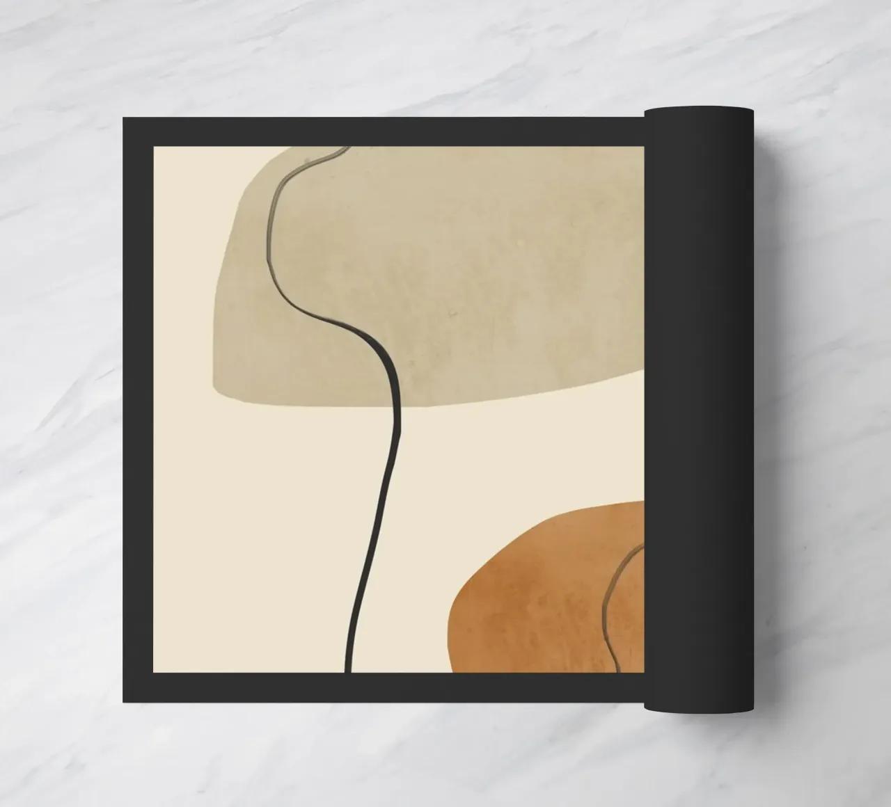 Stone Flow doormat by LeaDArt