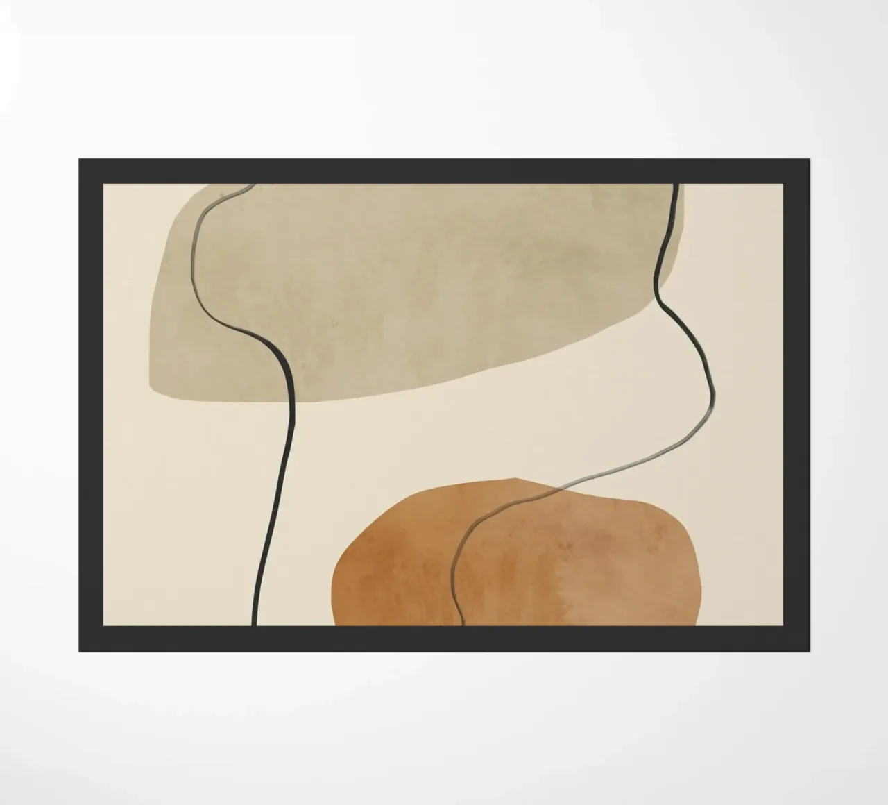 Stone Flow doormat by LeaDArt