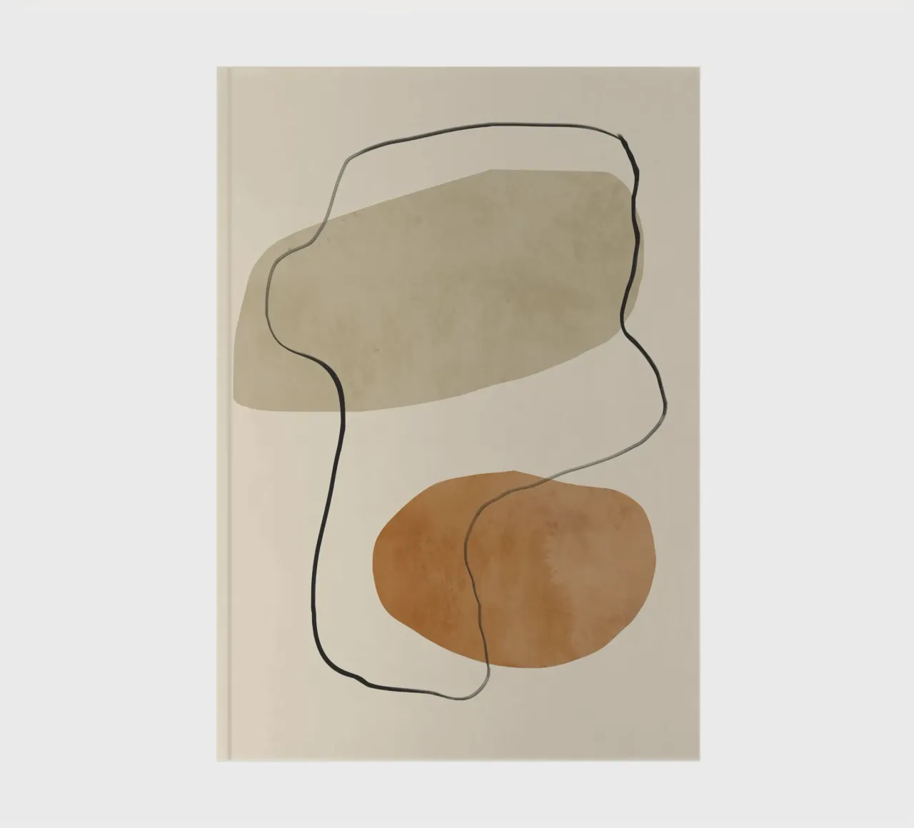 Stone Flow notebook by LeaDArt