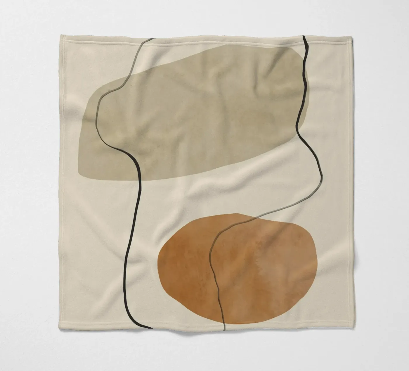 Stone Flow Fleecedecke von LeaDArt