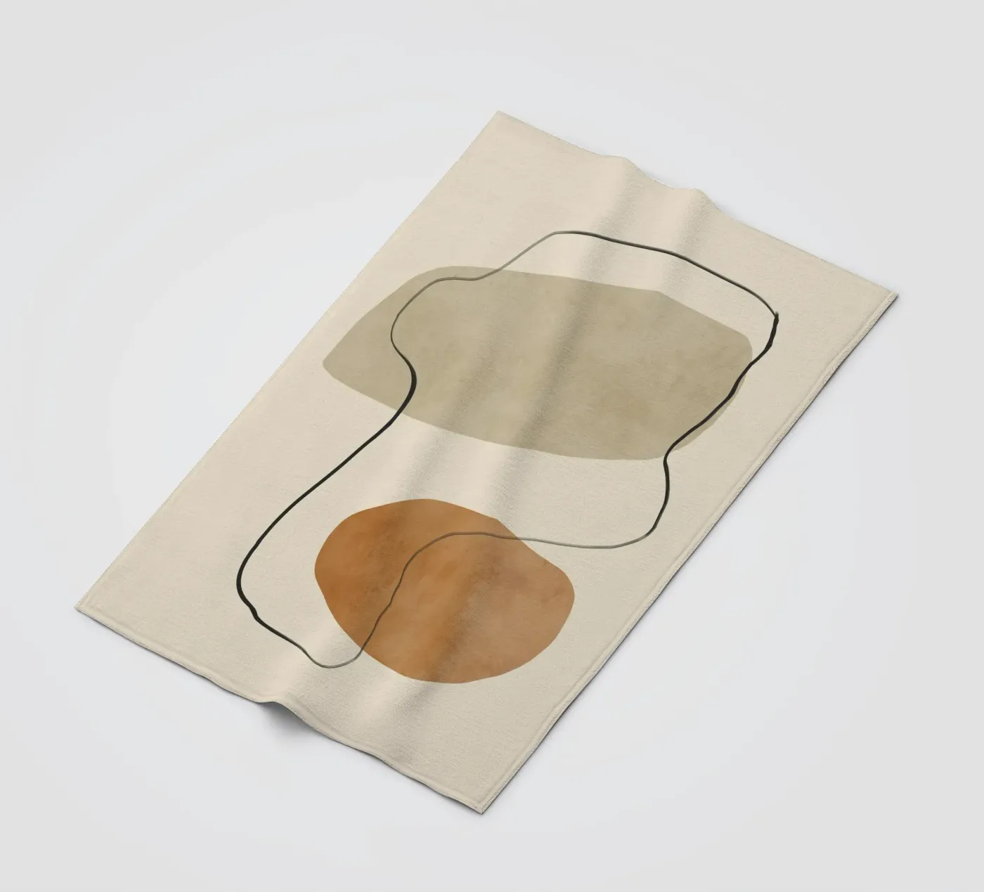 Steinfluss Fleecedecke von LeaDArt