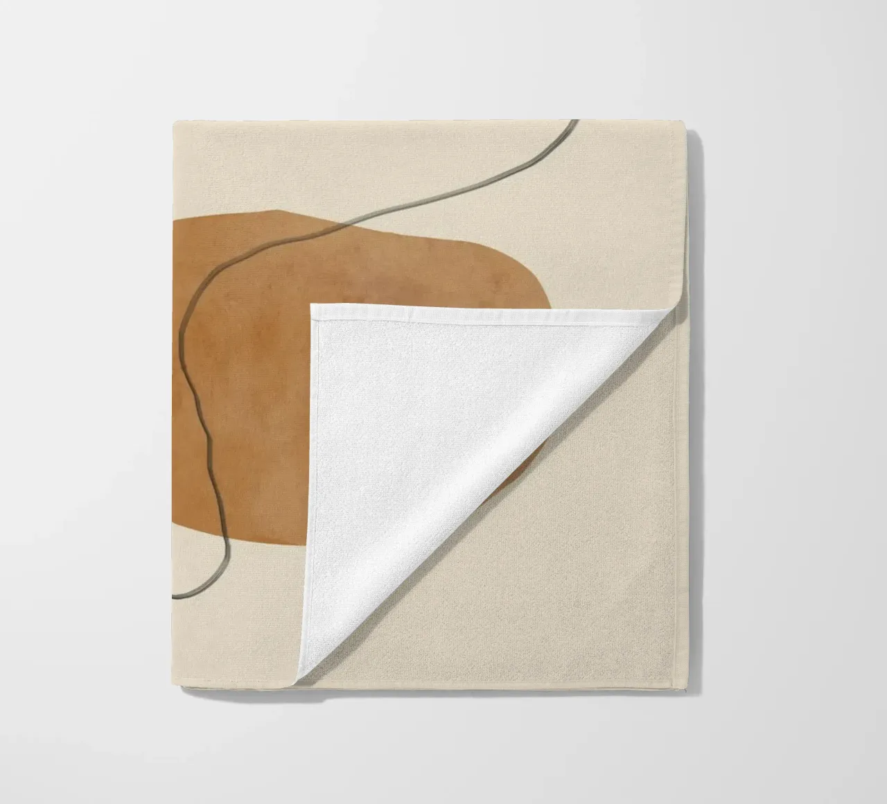 Flusso di pietra telo mare da LeaDArt