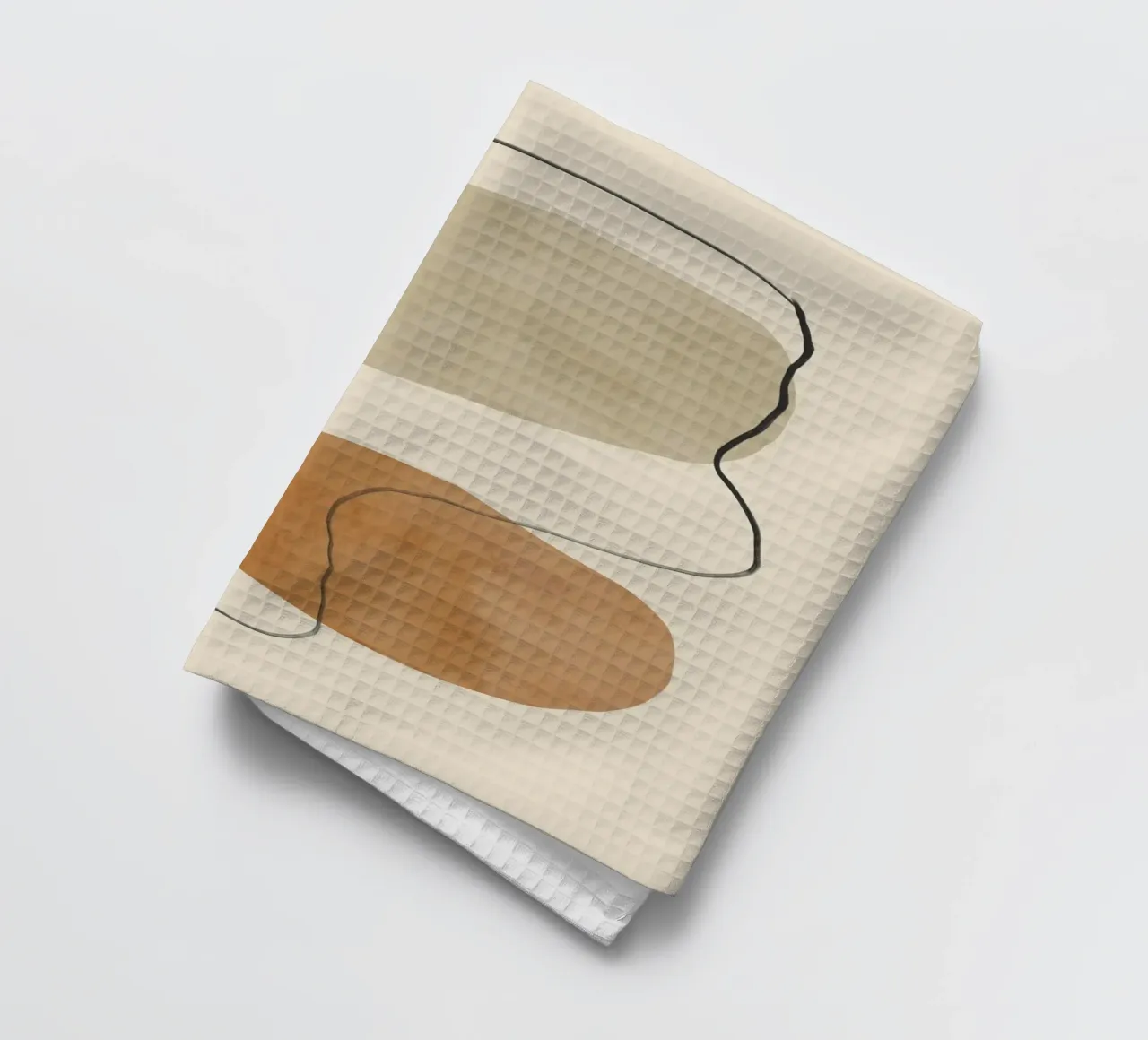 Steinfluss Geschirrtuch von LeaDArt