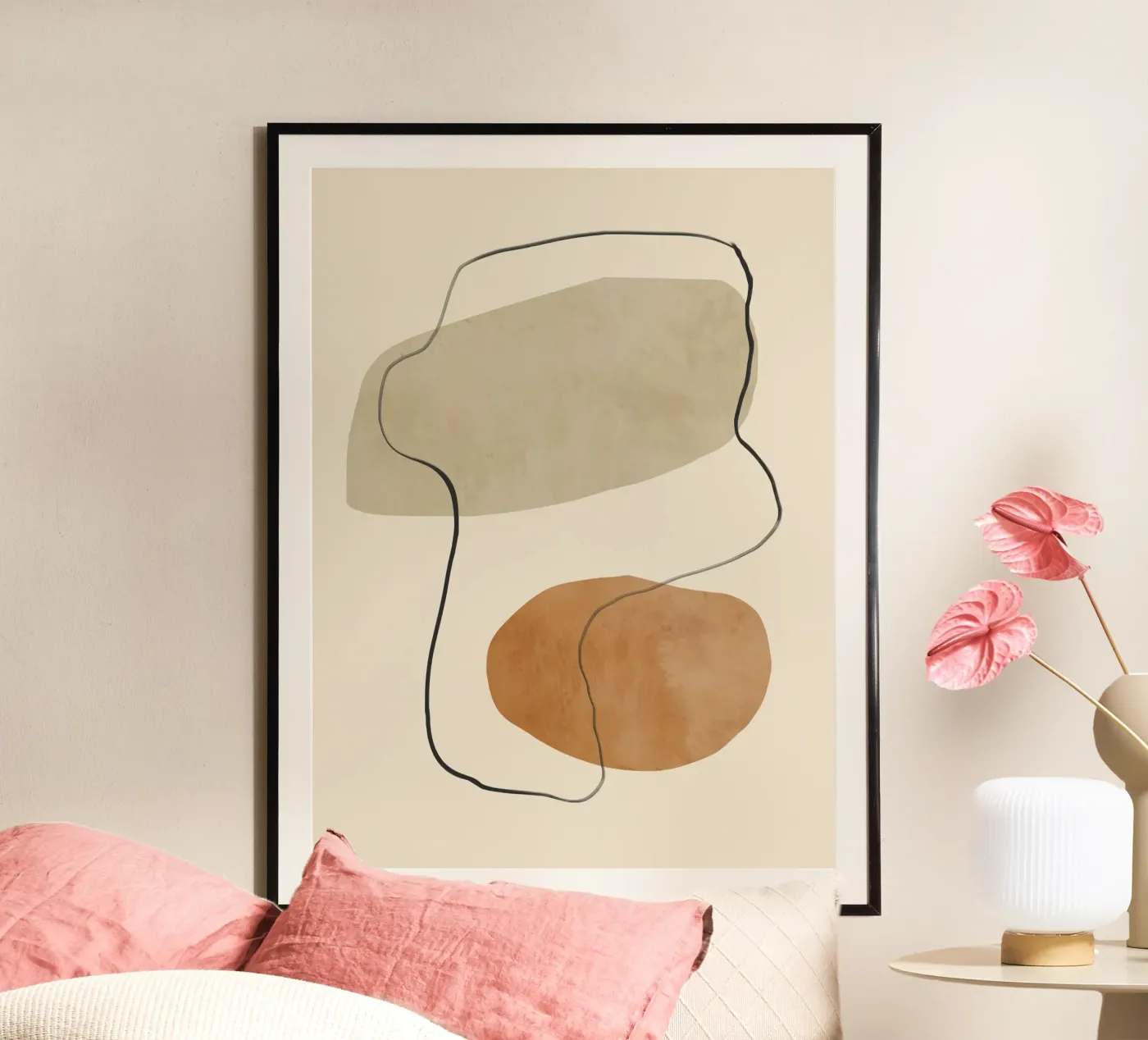 Steinfluss Poster von LeaDArt