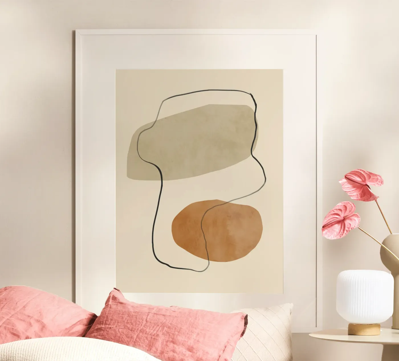 Steinfluss Poster von LeaDArt