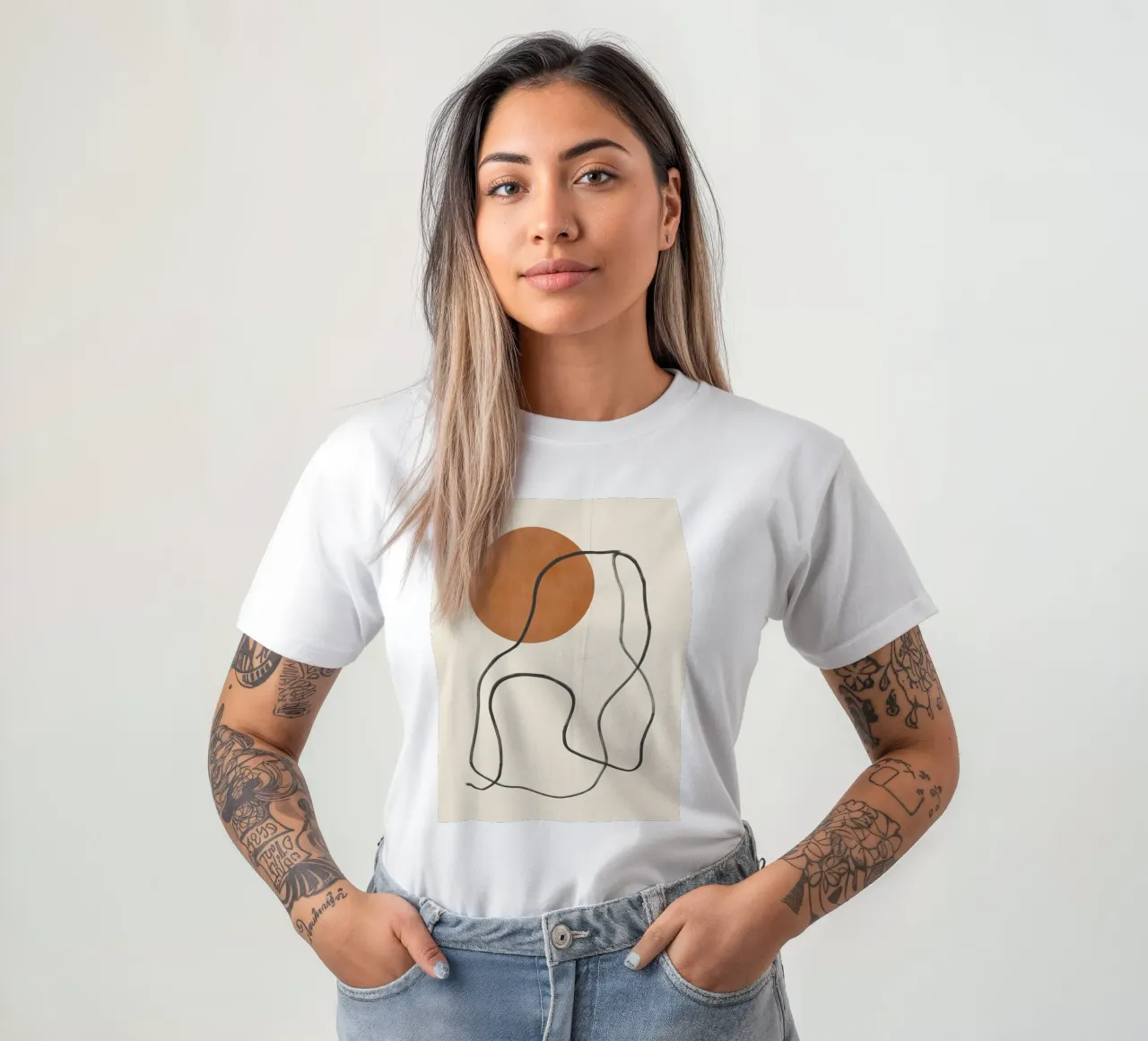 Linea Sole t-shirt da LeaDArt