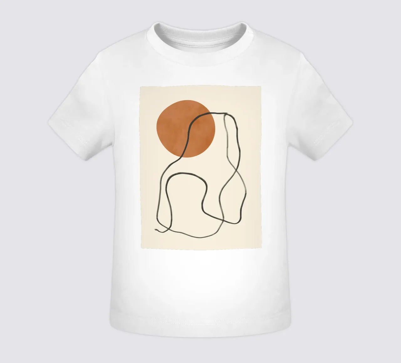 Linea Sole maglietta neonato da LeaDArt