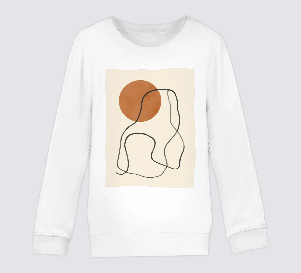 Linea Sole felpa bambino da LeaDArt
