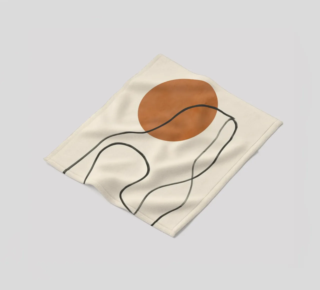 Linea Sole coperta in pile da LeaDArt