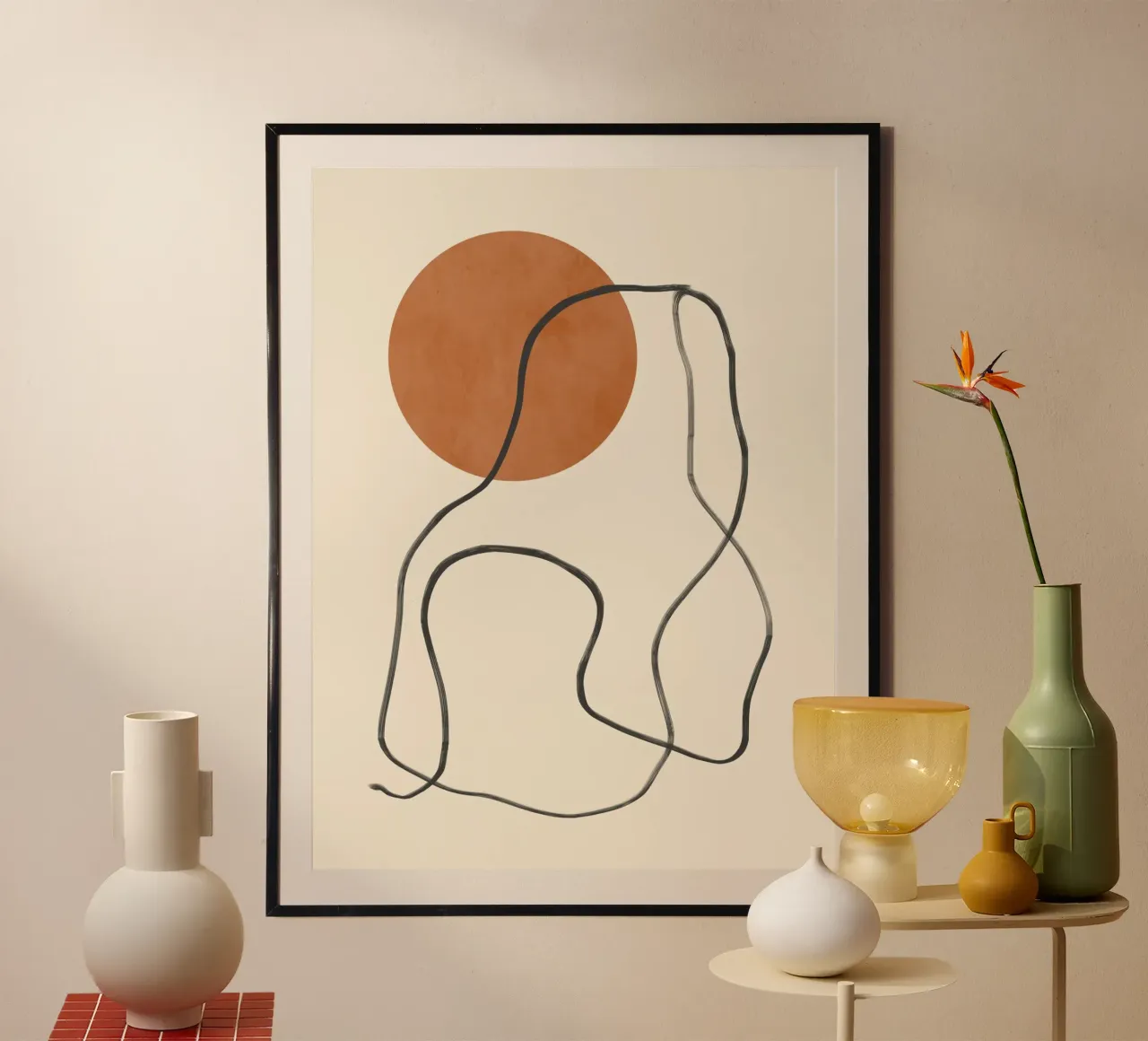 Linea Sole poster da LeaDArt