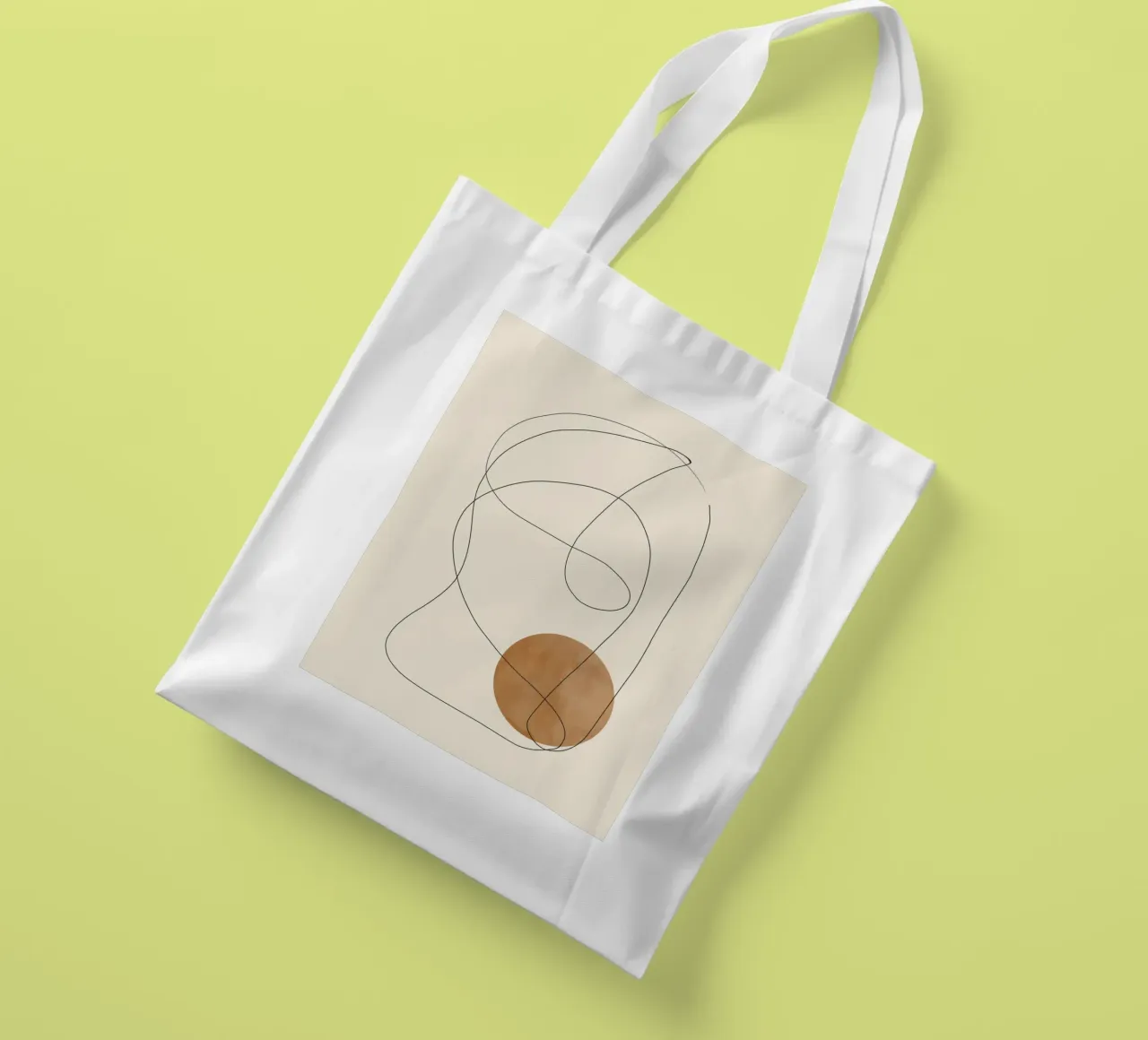 Danza in linea borsa in juta da LeaDArt