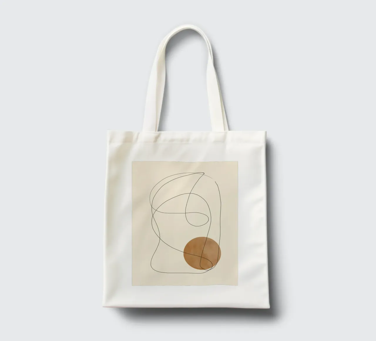 Danza in linea borsa in juta da LeaDArt