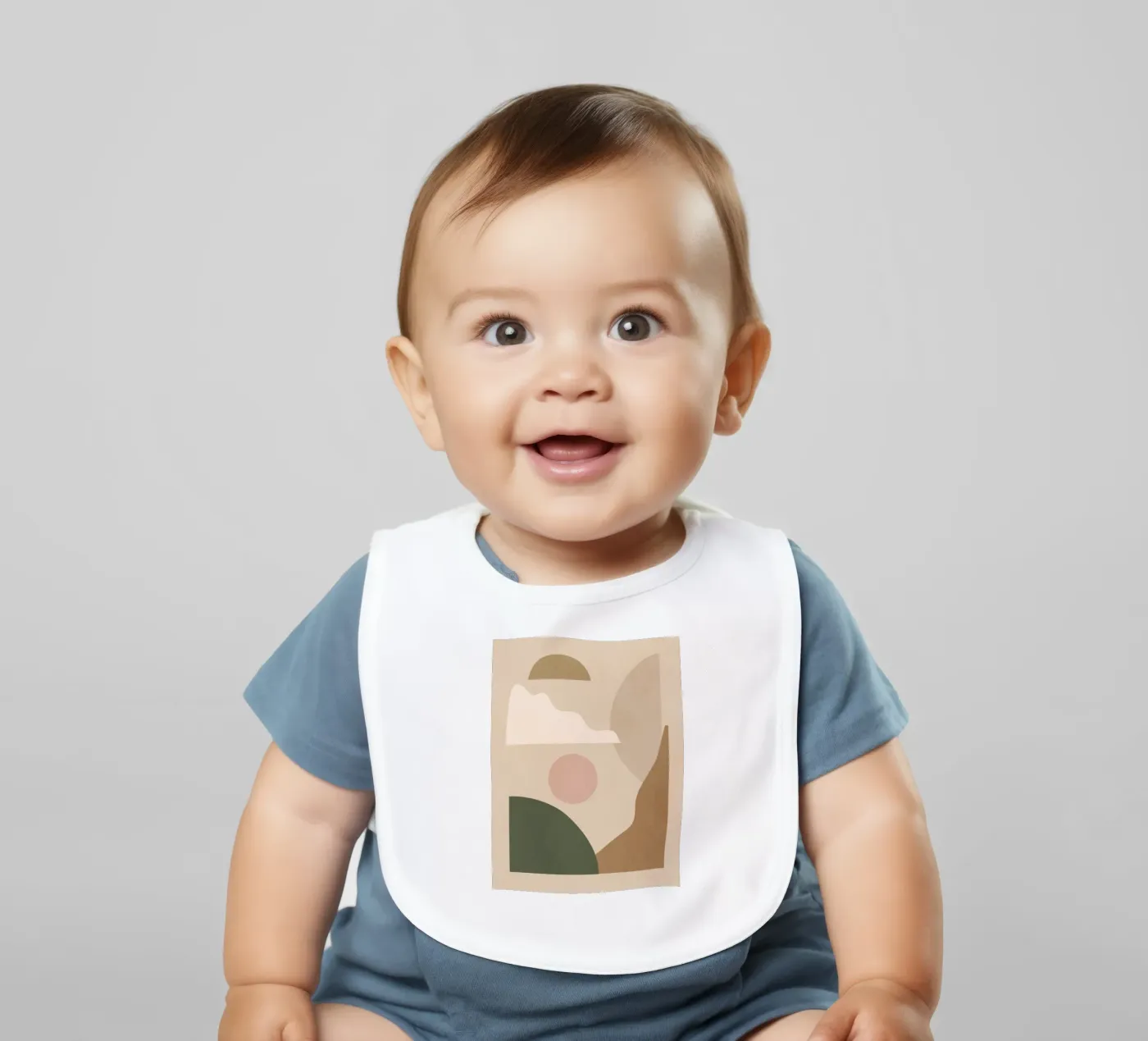 Earth Forms bavaglino da LeaDArt