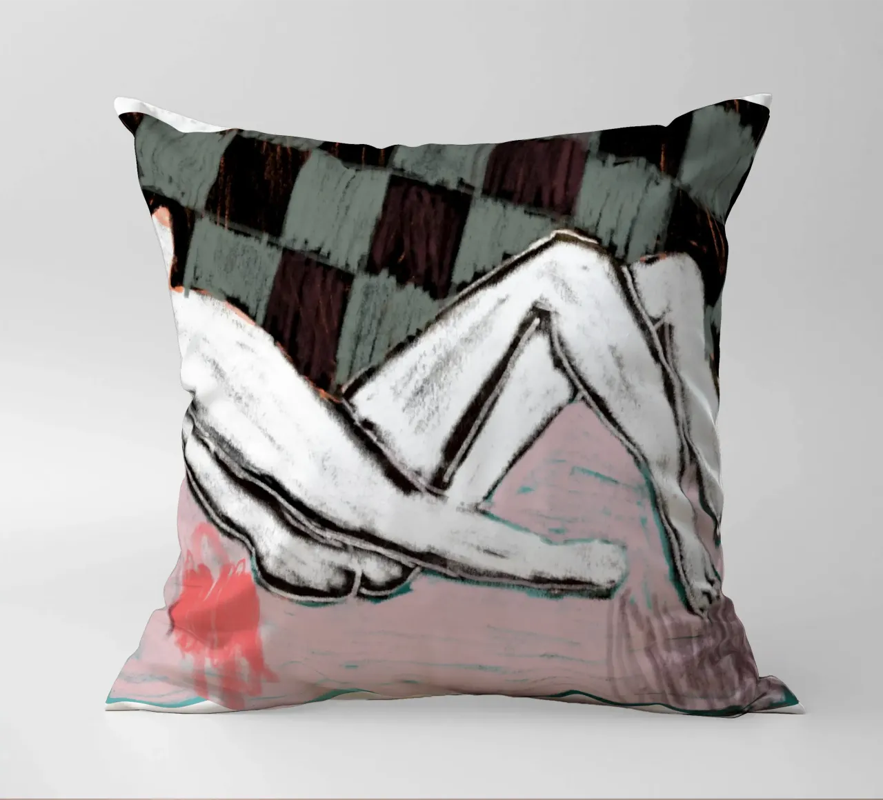 Afternoon decorative cushion by Silvaya
