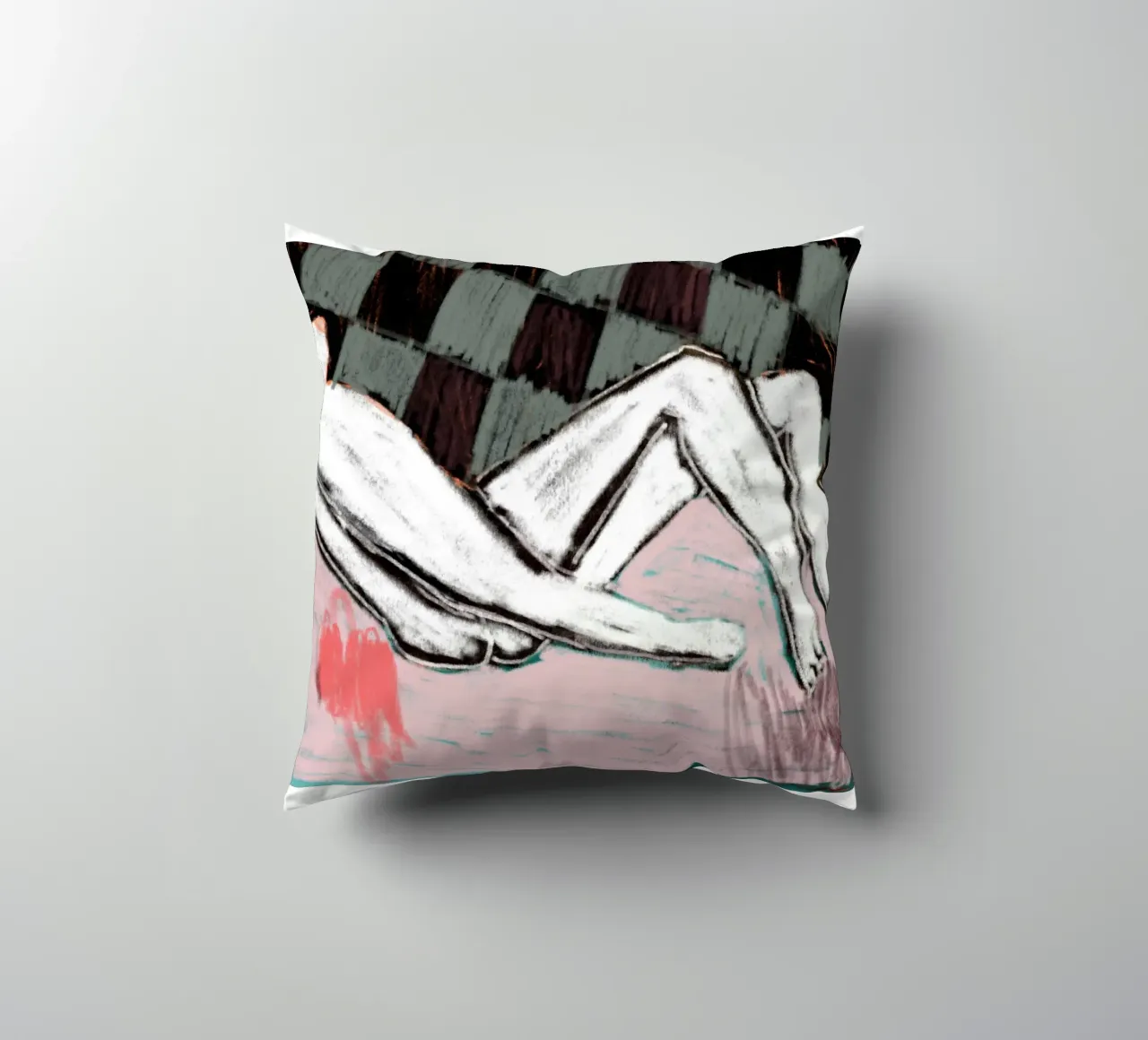 Afternoon decorative cushion by Silvaya