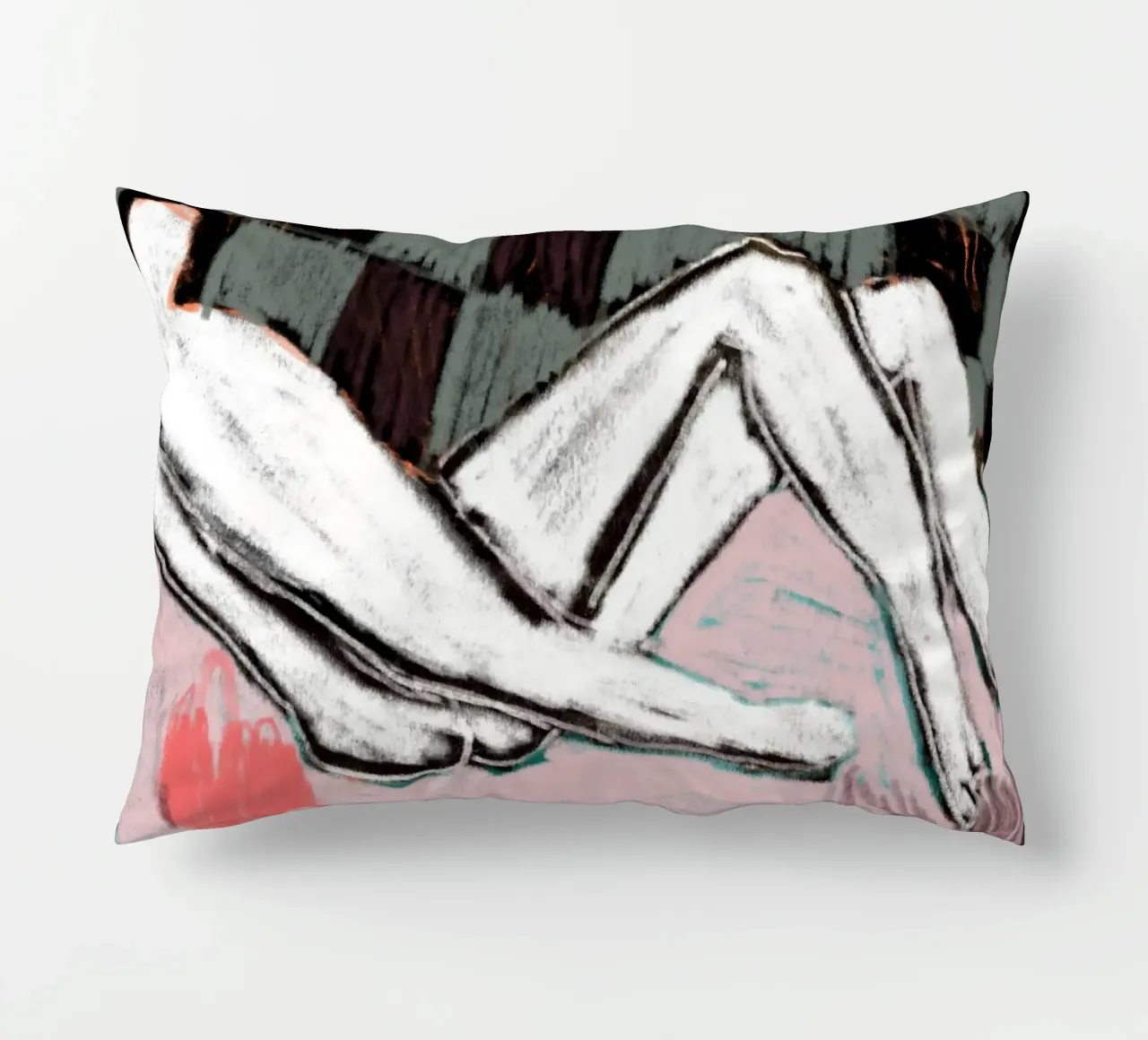 Afternoon decorative cushion by Silvaya