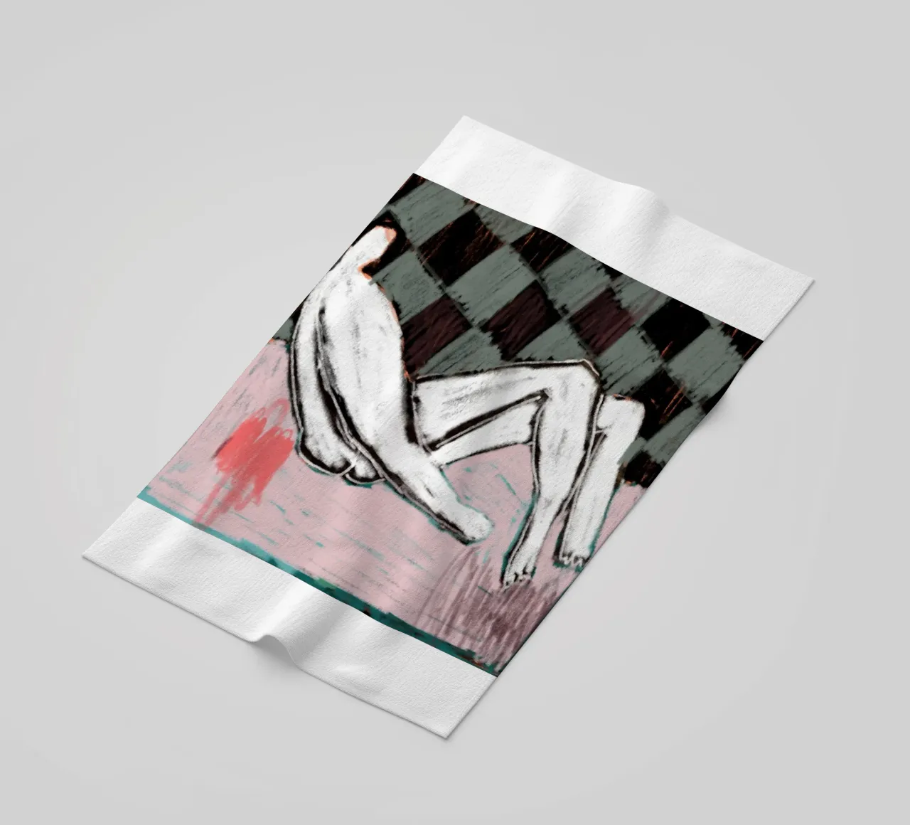 Afternoon beach towel by Silvaya