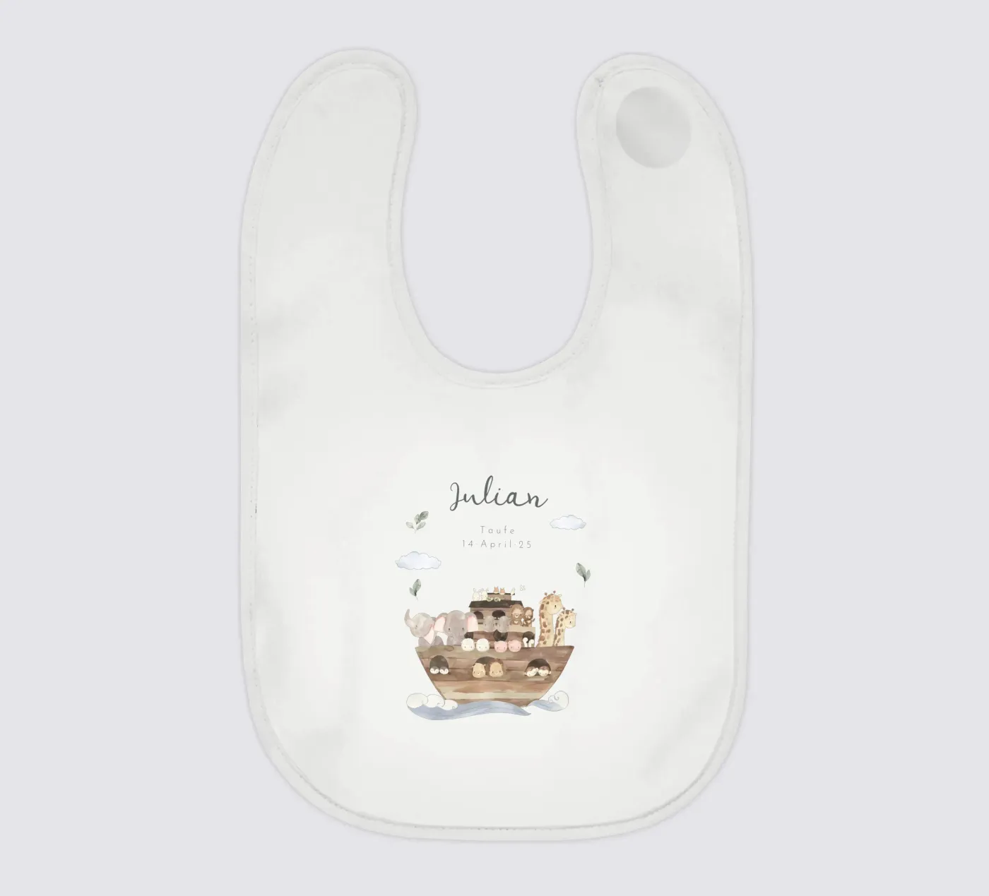 Ark baby slabbetje van Kartenliebe