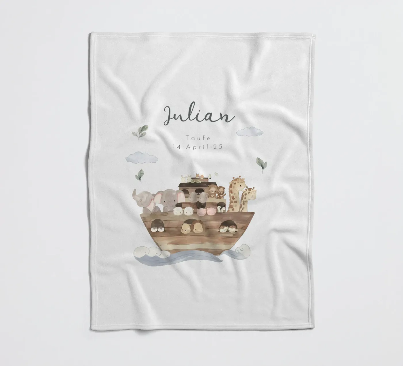 Ark fleecedeken van Kartenliebe