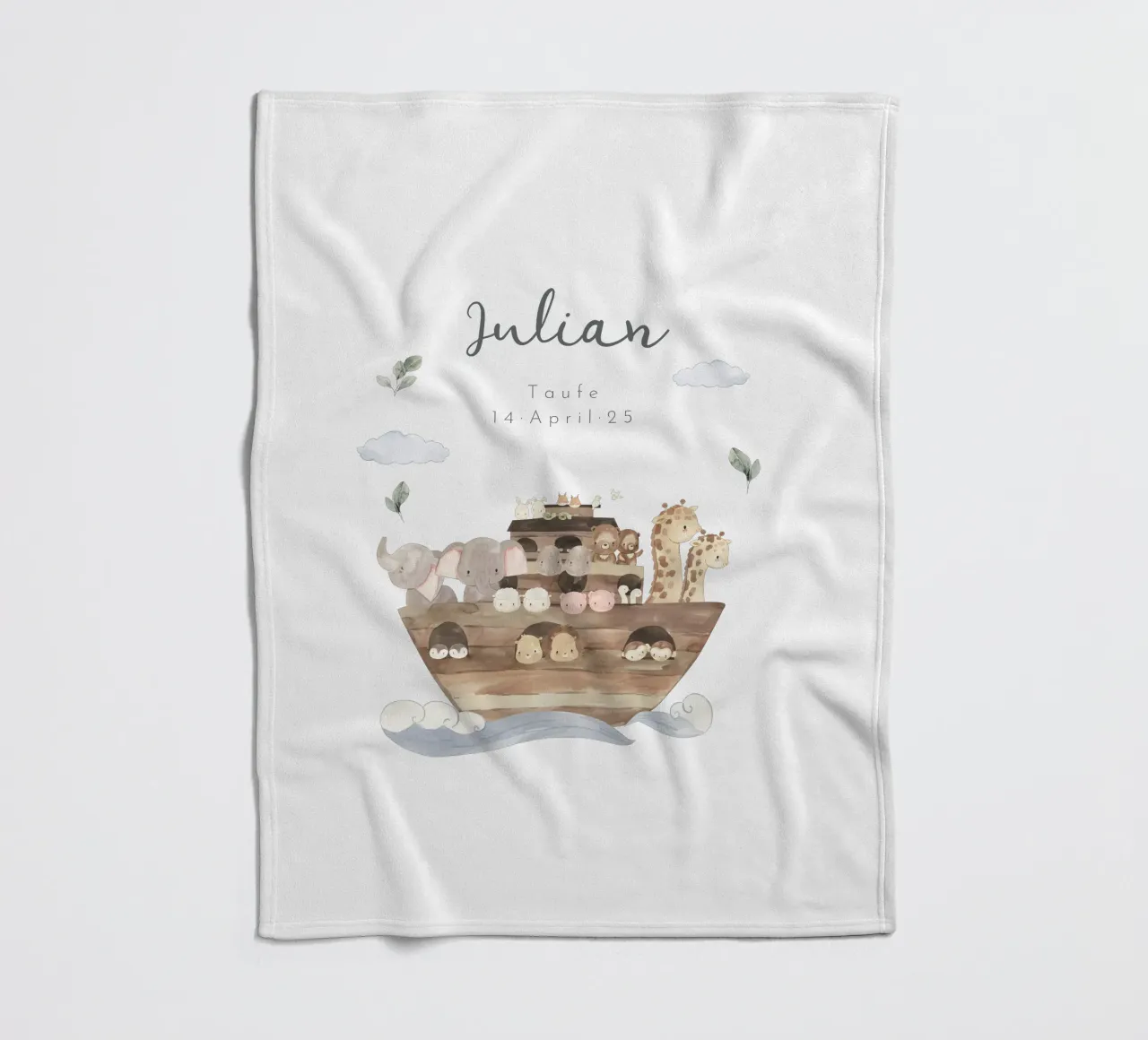 Ark fleece blanket by Kartenliebe