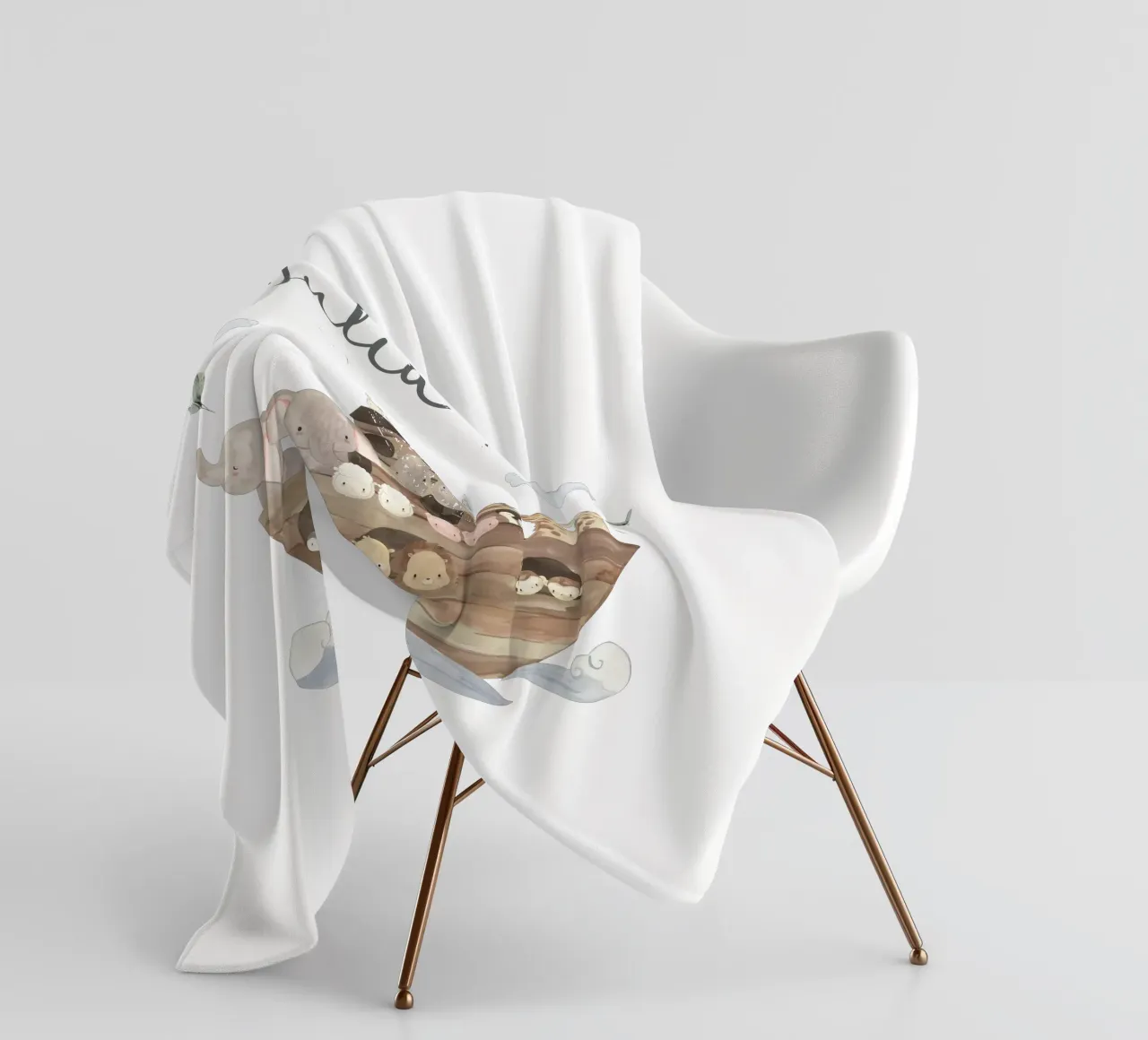 Ark fleece blanket by Kartenliebe