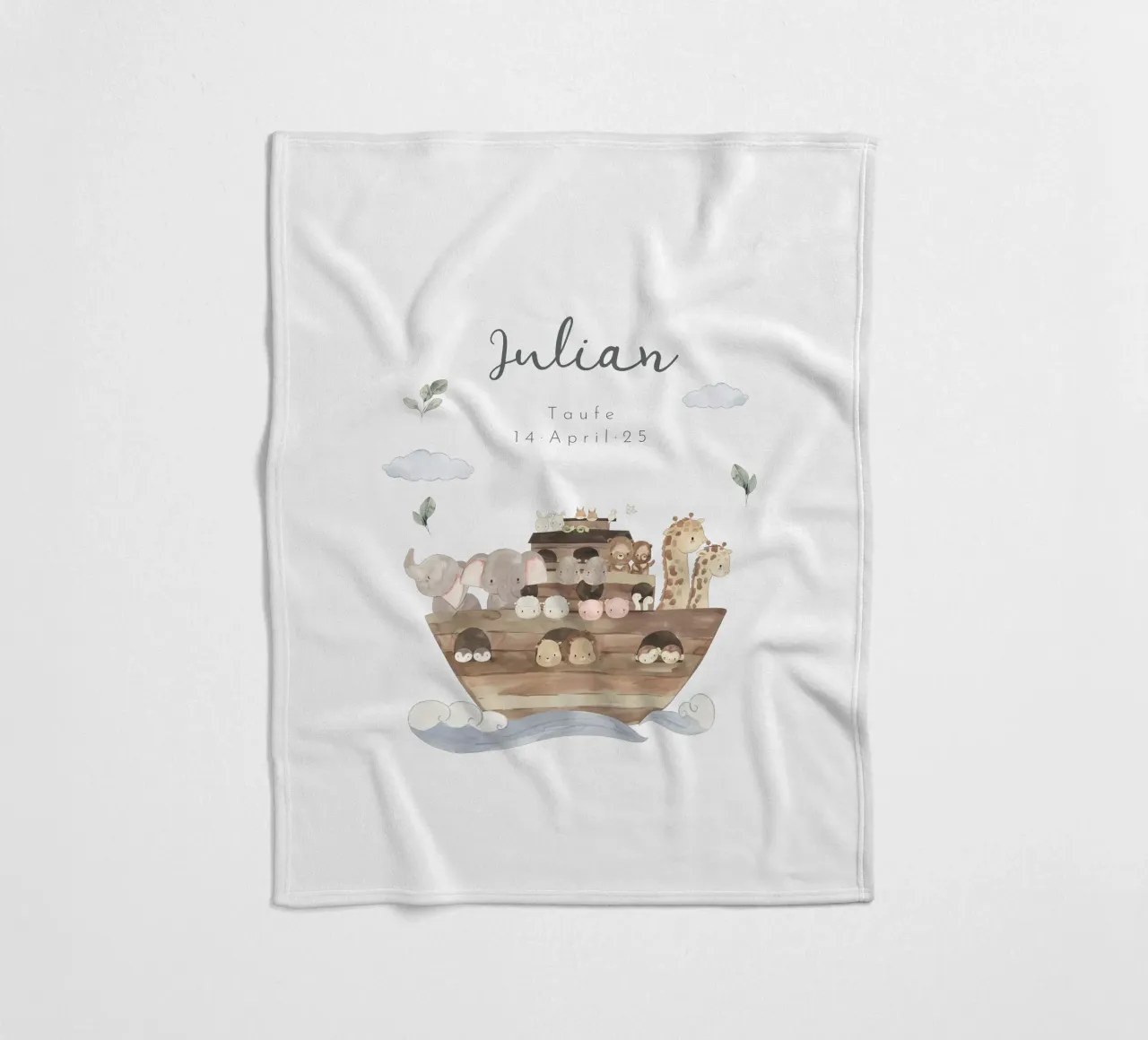 Ark fleece blanket by Kartenliebe