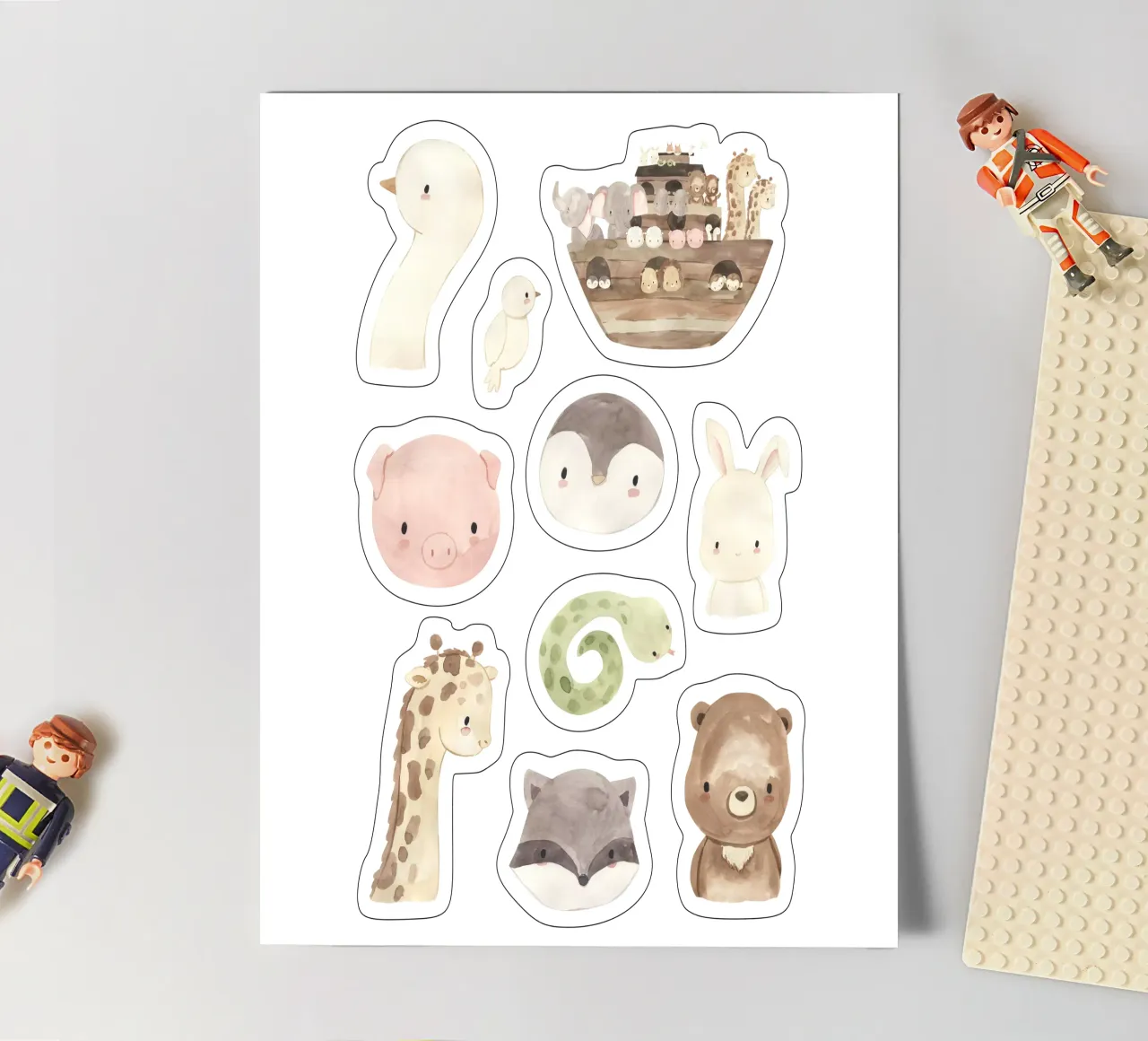 Ark sticker sheet by Kartenliebe