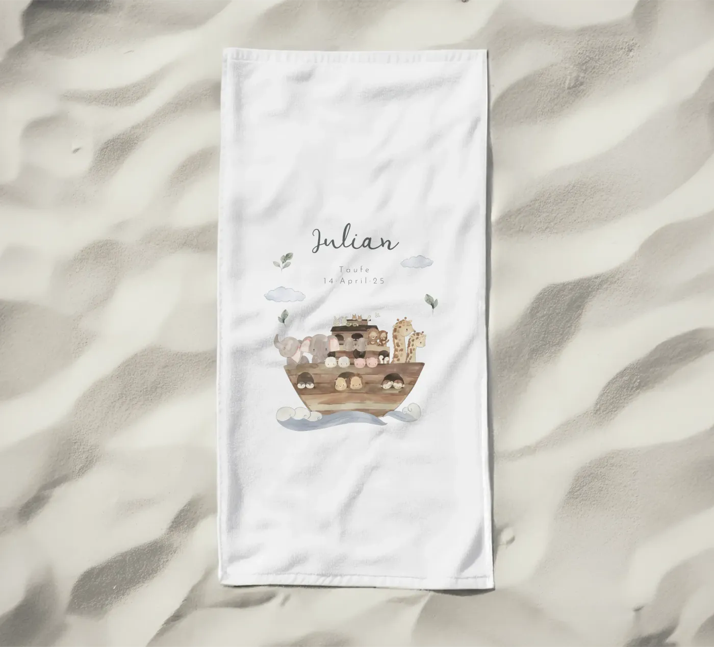 Ark beach towel by Kartenliebe