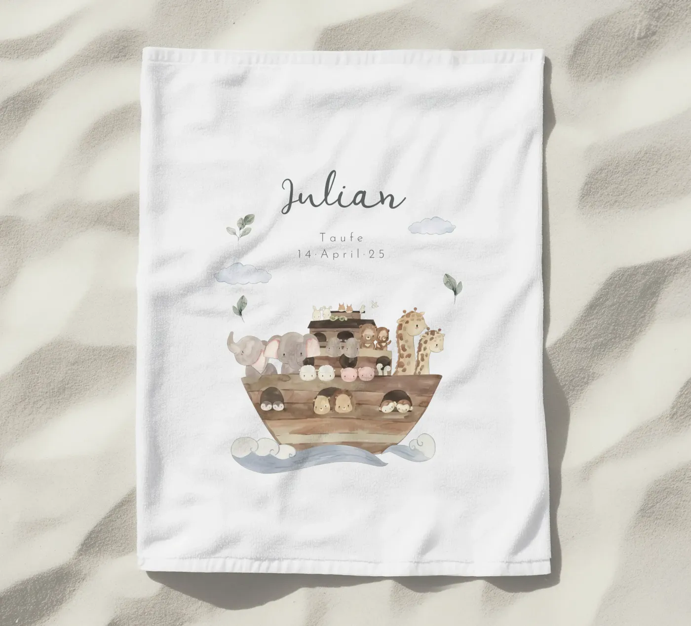 Ark beach towel by Kartenliebe