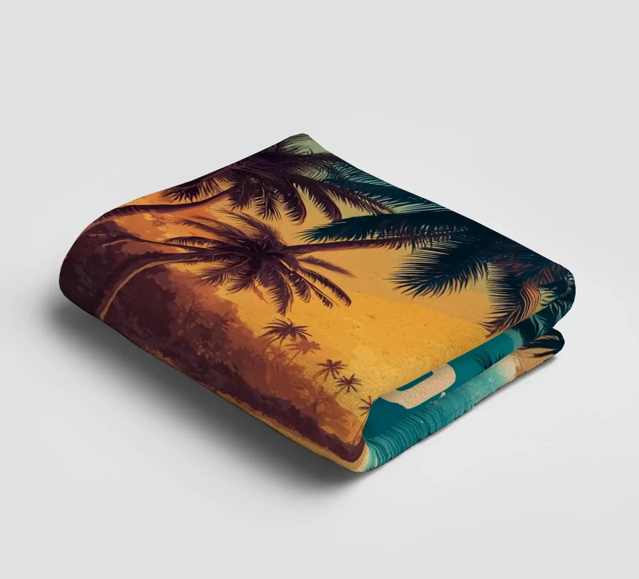 Isole Turks e Caicos asciugamano da bagno da Vintage Travel Art