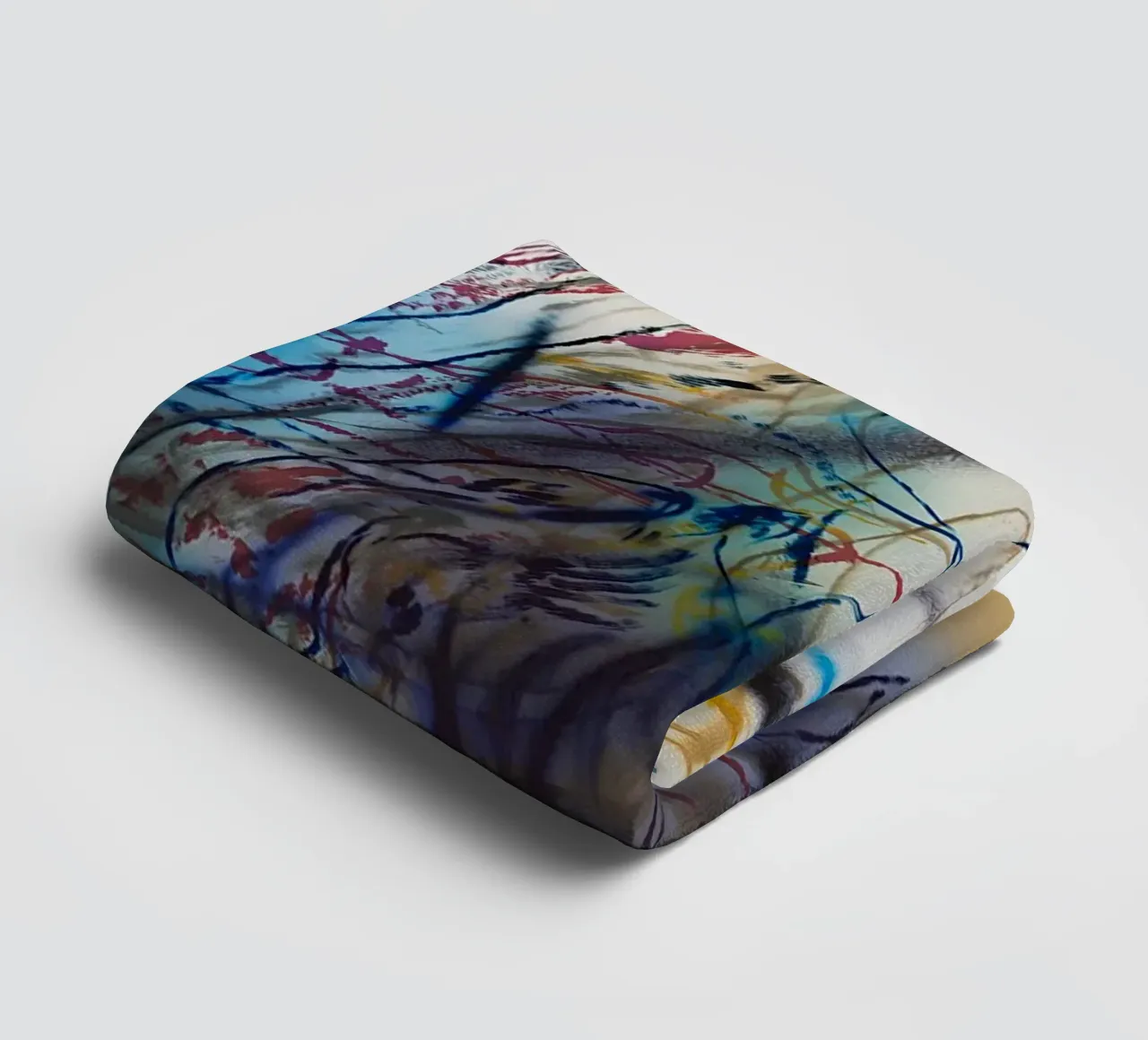 Slouching Towards Bethlehem towel by Ruthie-Talavera