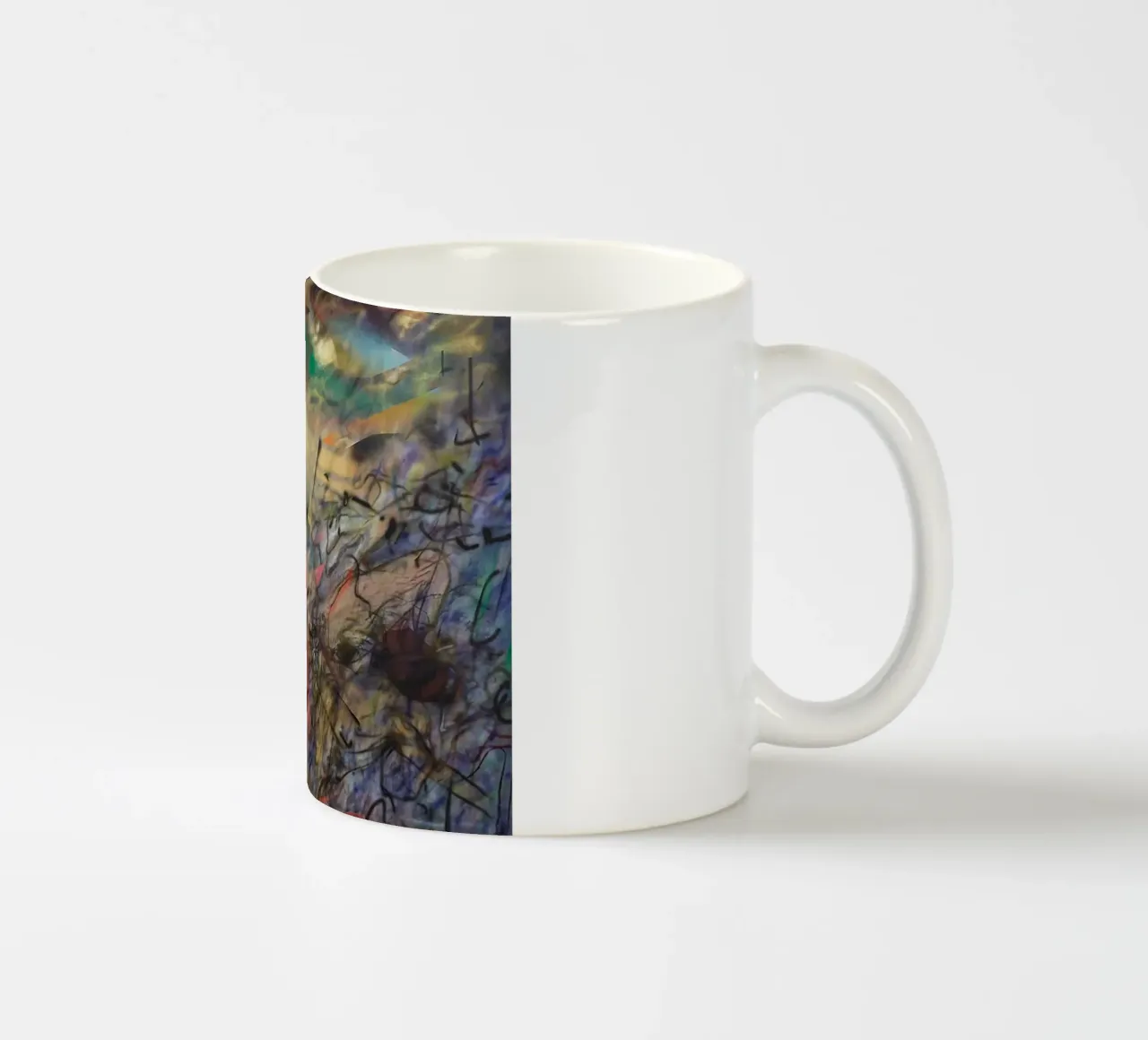 Lo spazio di mezz'ora tazza in ceramica da Ruthie-Talavera