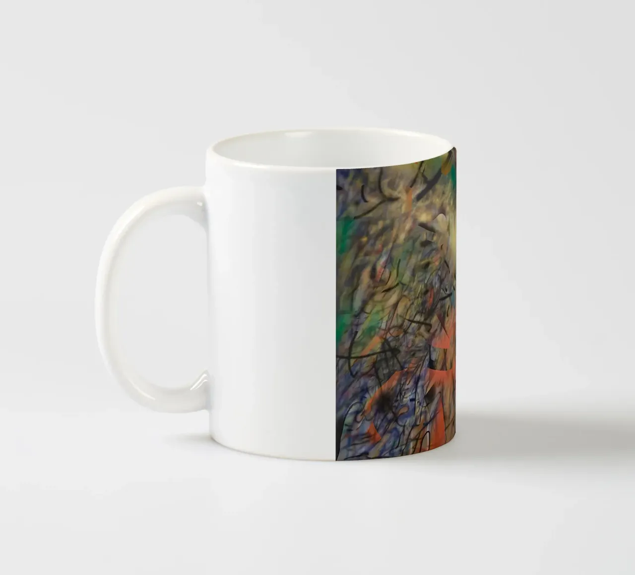 Lo spazio di mezz'ora tazza in ceramica da Ruthie-Talavera