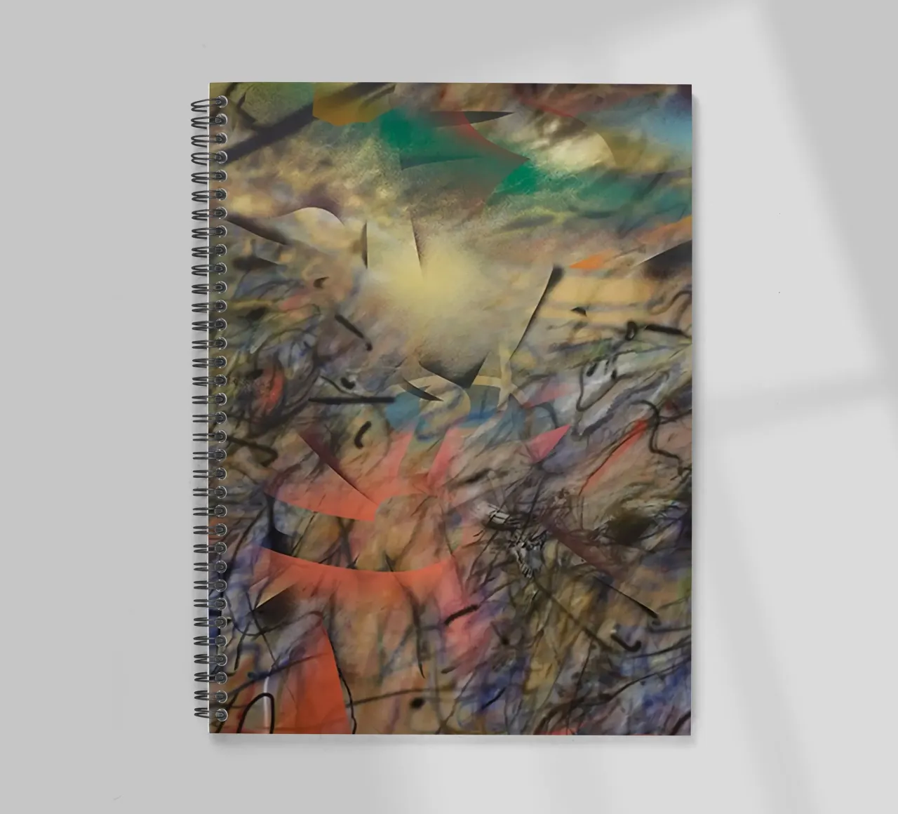 The Space of Half an Hour spiral notebook by Ruthie-Talavera
