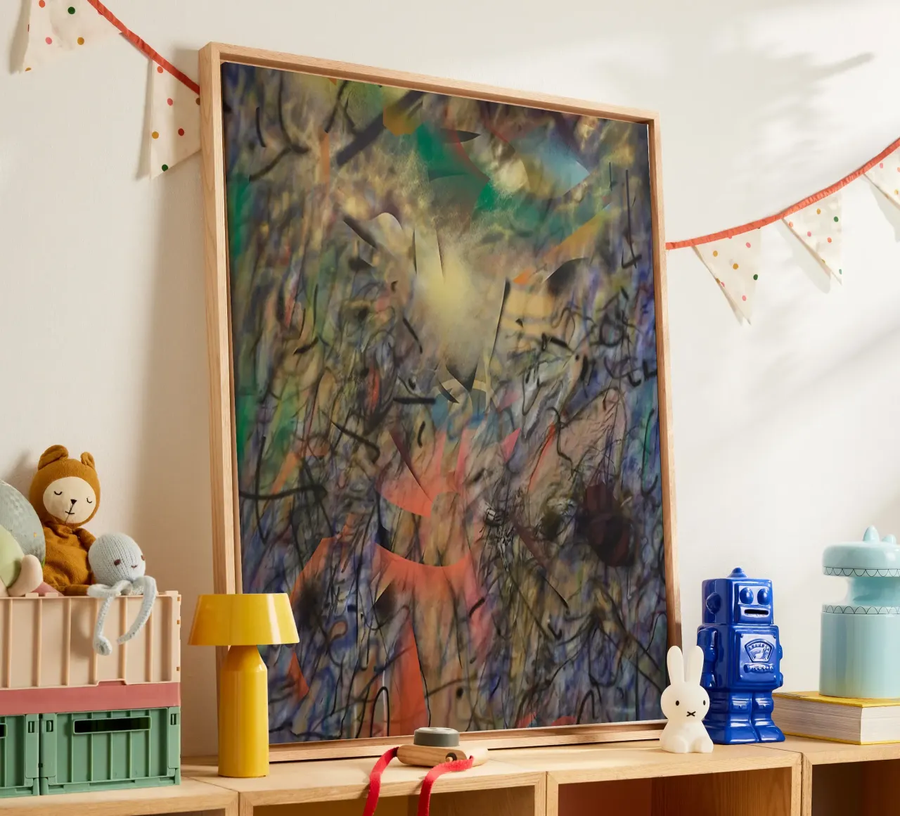 The Space of Half an Hour canvas by Ruthie-Talavera