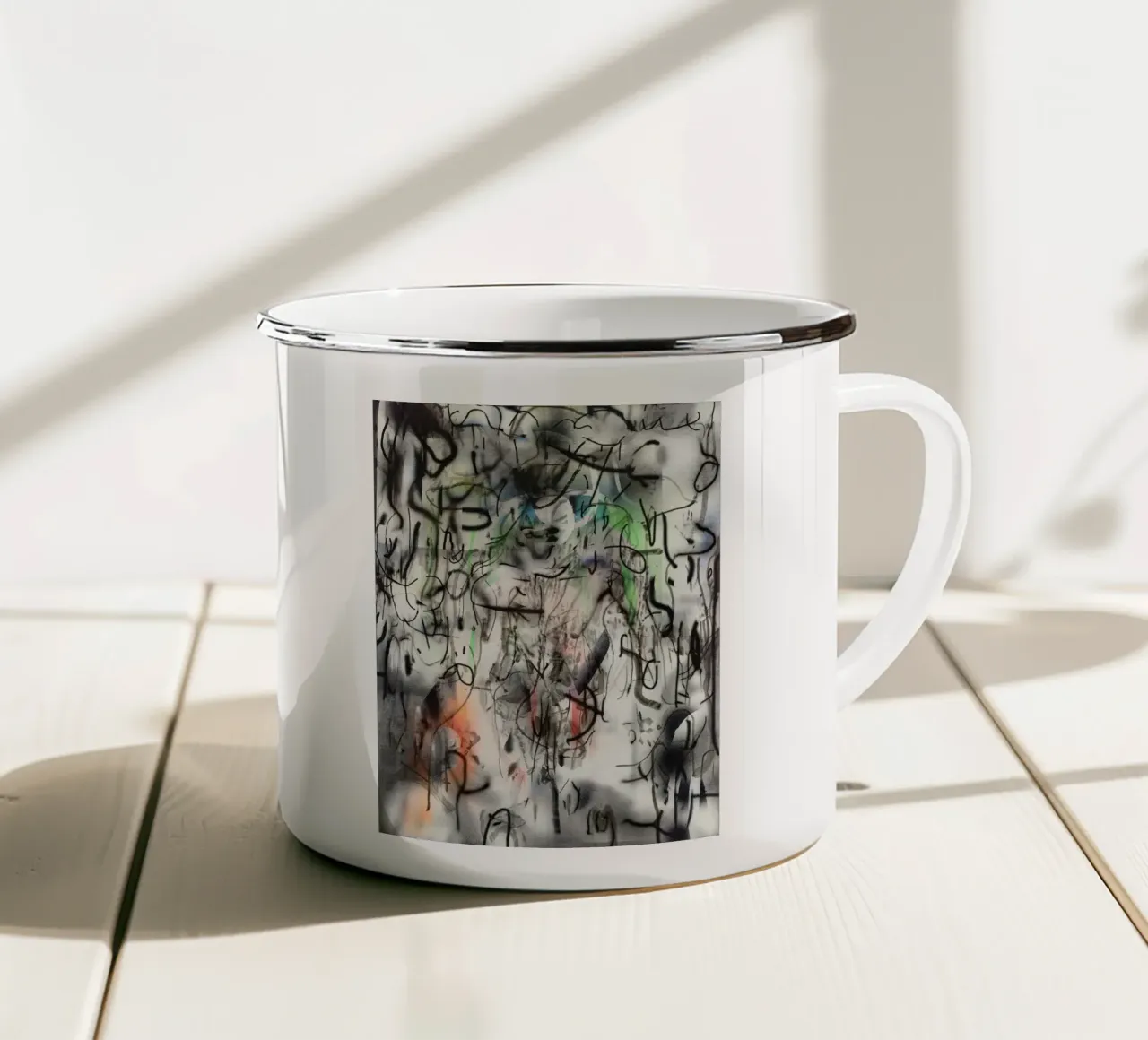 Maahes tazza in smalto da Ruthie-Talavera