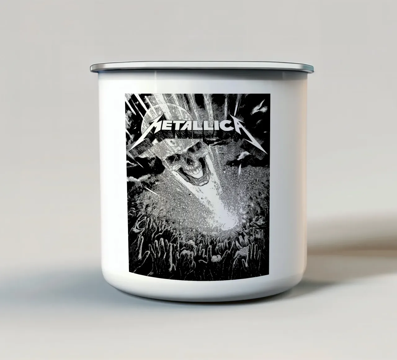 tipo di pneumatico carbone metallico tazza in smalto da music soul