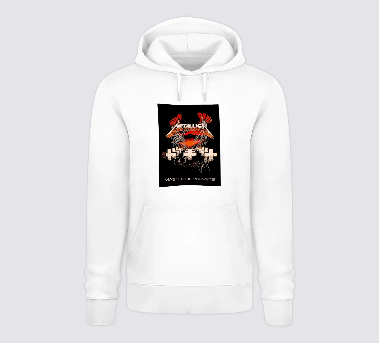 Metallichead - Master Of Puppets 3 felpa con cappuccio da music soul