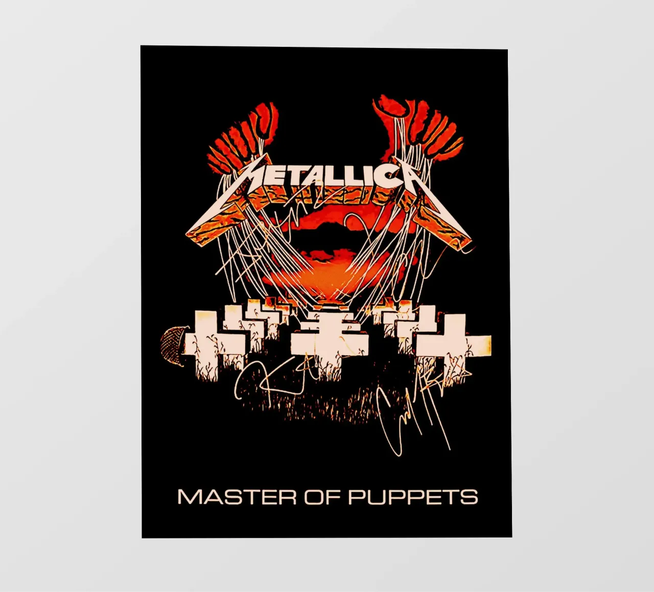 Metallichead - Master Of Puppets 3 telo in pvc da music soul
